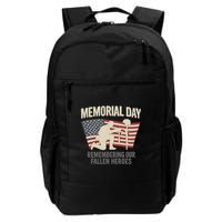 Memorial Day Remembering Our Fallen Heroes Backpack