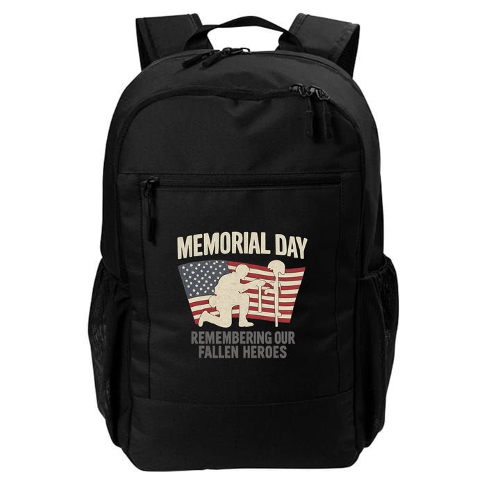 Memorial Day Remembering Our Fallen Heroes Backpack
