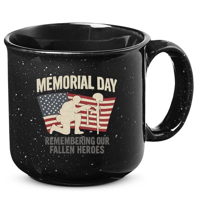 Memorial Day Remembering Our Fallen Heroes 15oz Campfire Ceramic Mug