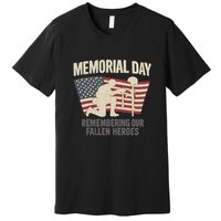 Memorial Day Remembering Our Fallen Heroes Premium T-Shirt