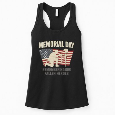 Memorial Day Remembering Our Fallen Heroes Womens Tank Top