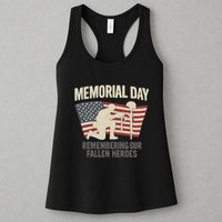 Memorial Day Remembering Our Fallen Heroes Womens Tank Top