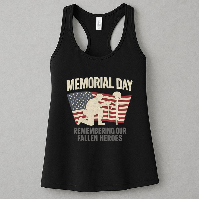 Memorial Day Remembering Our Fallen Heroes Womens Tank Top