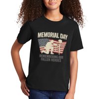 Memorial Day Remembering Our Fallen Heroes Kids T-Shirt