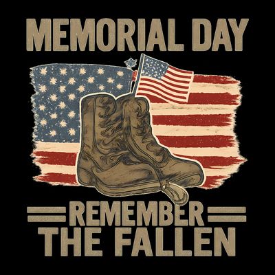 Memorial Day - Remember the Fallen T-Shirt