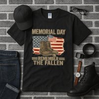 Memorial Day - Remember the Fallen Tall T-Shirt