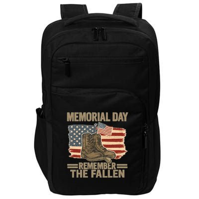 Memorial Day - Remember the Fallen Impact Tech Backpack