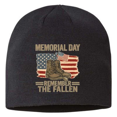 Memorial Day - Remember the Fallen Sustainable Beanie