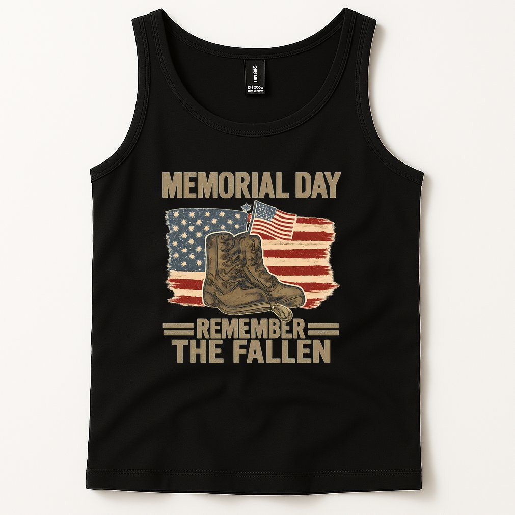 Memorial Day - Remember the Fallen Tank Top