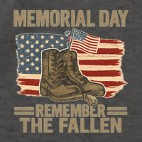 Memorial Day - Remember the Fallen Vector Backpack