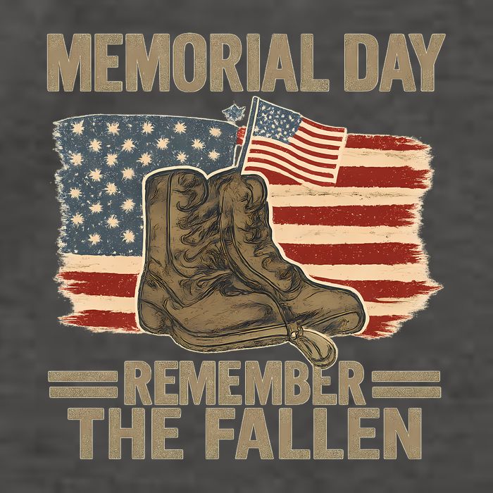 Memorial Day - Remember the Fallen Vector Backpack