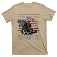 Memorial Day Remember The Fallen Veteran Military Vintage T-Shirt