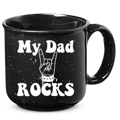 My Dad Rocks Cool Gift Dad Cool Gift Dads Day Gift Fathers Day Funny Gift 15oz Campfire Ceramic Mug