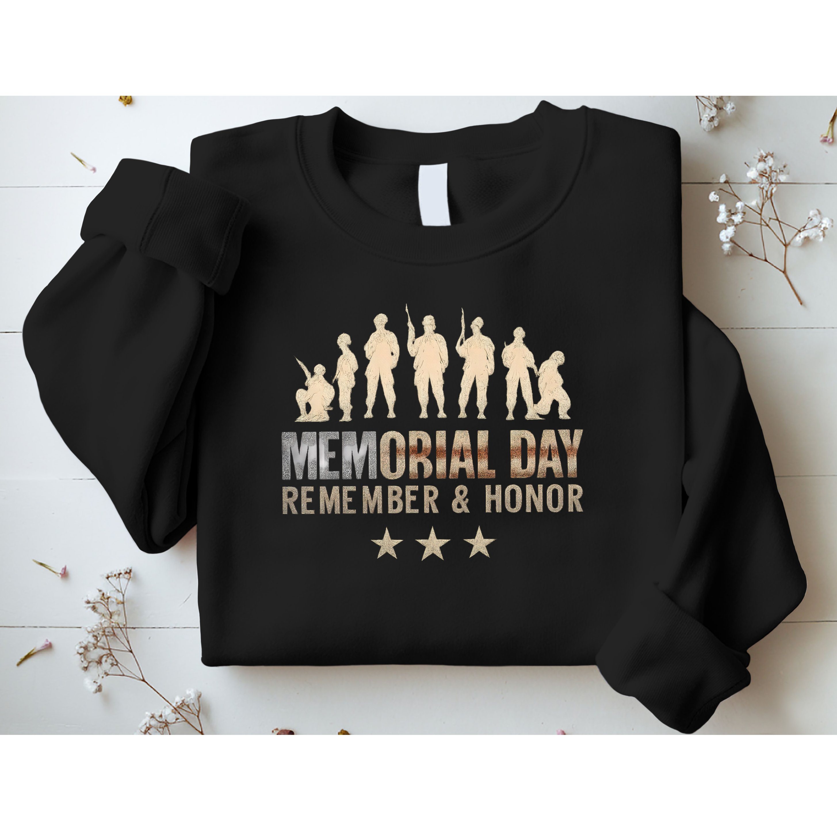 Memorial Day Remember & Honor Sweatshirt