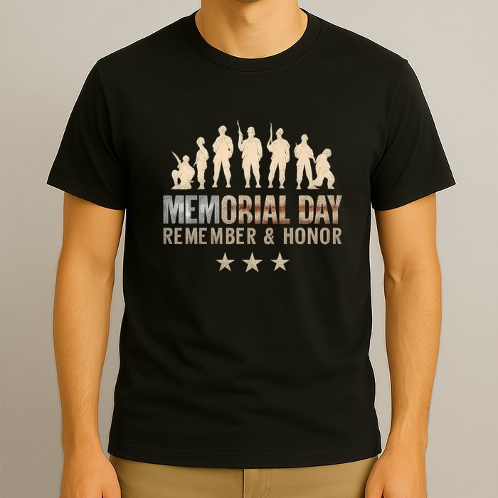 Memorial Day Remember & Honor T-Shirt