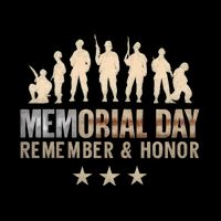 Memorial Day Remember & Honor Button