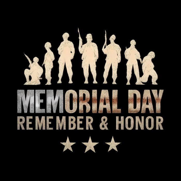 Memorial Day Remember & Honor Button
