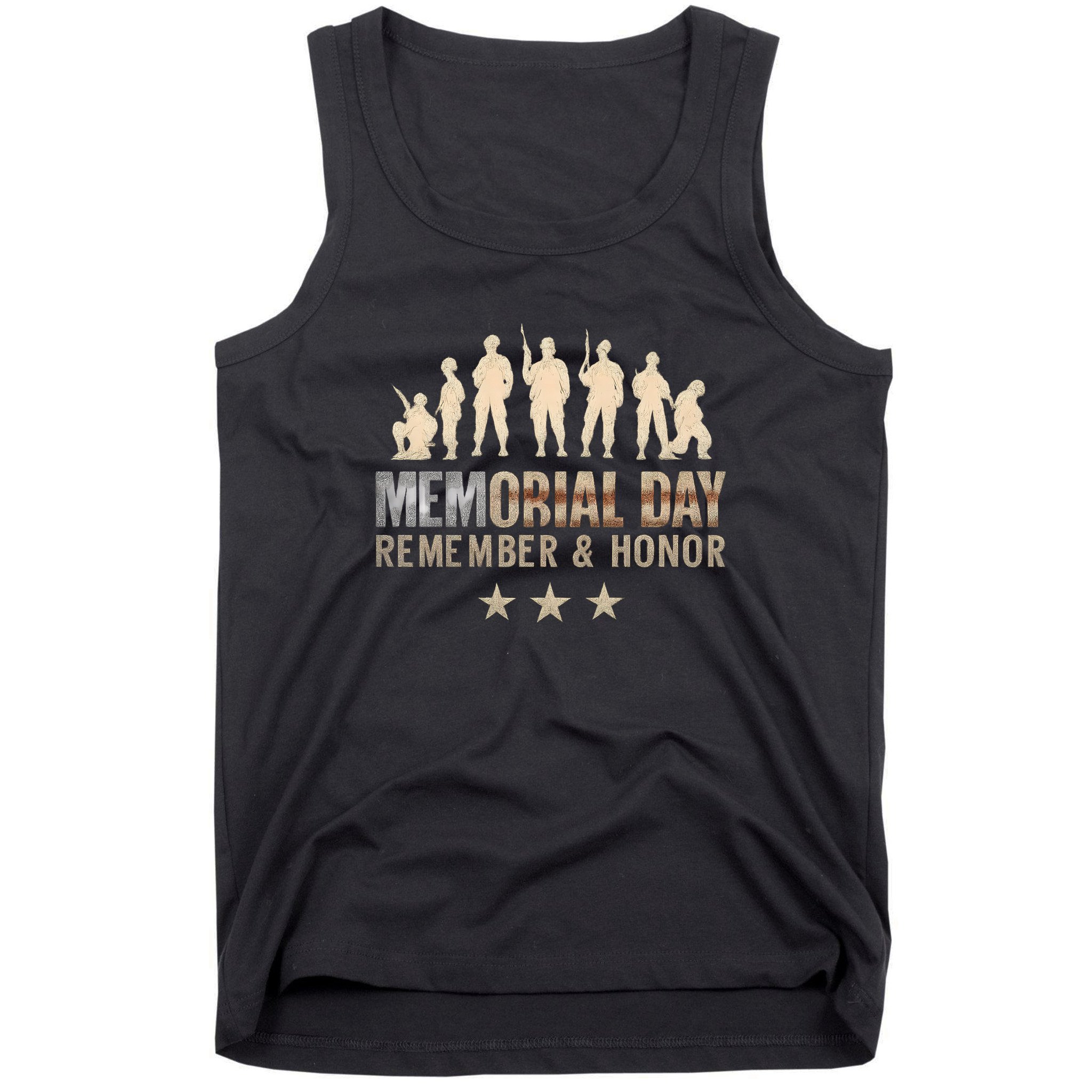 Memorial Day Remember & Honor Tank Top