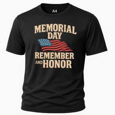 Memorial Day - Remember and Honor Cooling Performance Crew T-Shirt
