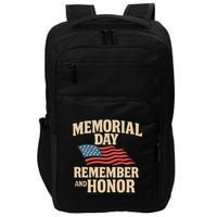 Memorial Day - Remember and Honor Impact Tech Backpack