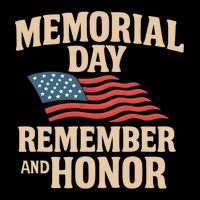 Memorial Day - Remember and Honor 16 in Basic Backpack