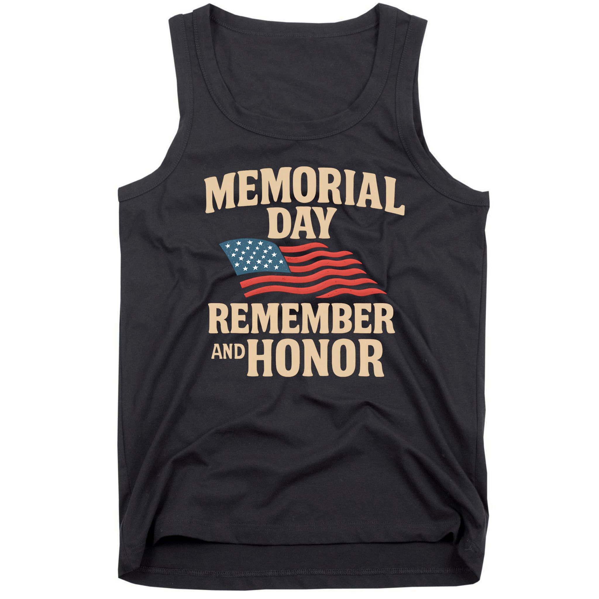 Memorial Day - Remember and Honor Tank Top