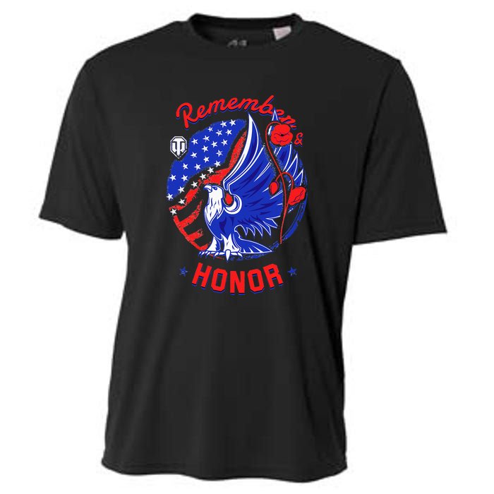 Memorial Day Remember & Honor Cooling Performance Crew T-Shirt