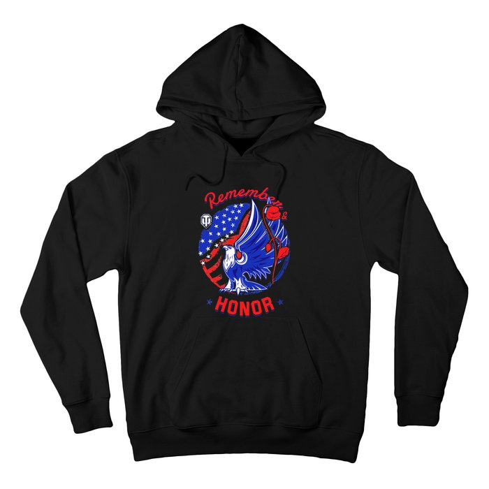 Memorial Day Remember & Honor Hoodie