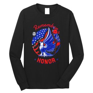 Memorial Day Remember & Honor Long Sleeve Shirt