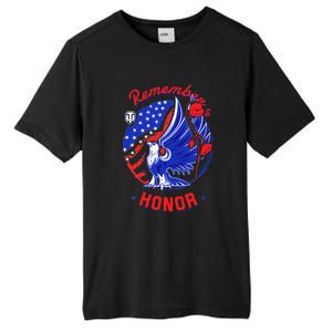 Memorial Day Remember & Honor Tall Fusion ChromaSoft Performance T-Shirt