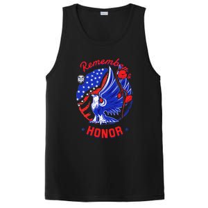 Memorial Day Remember & Honor PosiCharge Competitor Tank