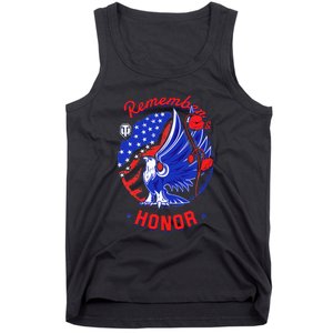 Memorial Day Remember & Honor Tank Top