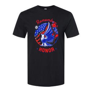 Memorial Day Remember & Honor Softstyle CVC T-Shirt