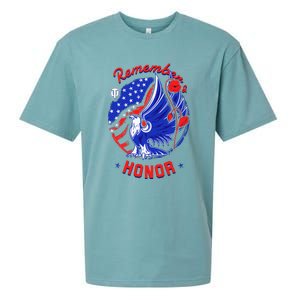 Memorial Day Remember & Honor Sueded Cloud Jersey T-Shirt