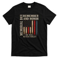 Memorial Day Remember and Honor T-Shirt