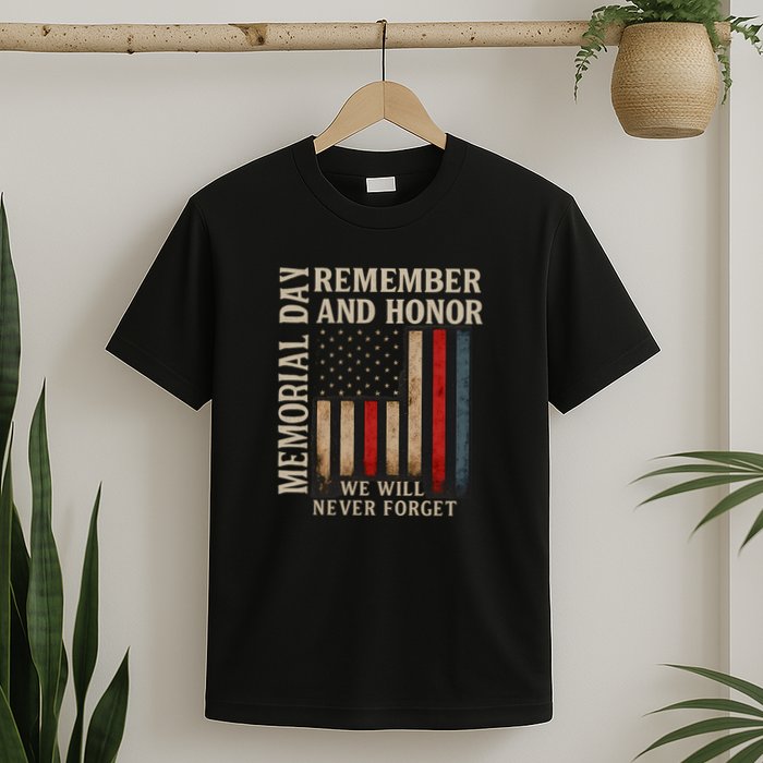 Memorial Day Remember and Honor T-Shirt