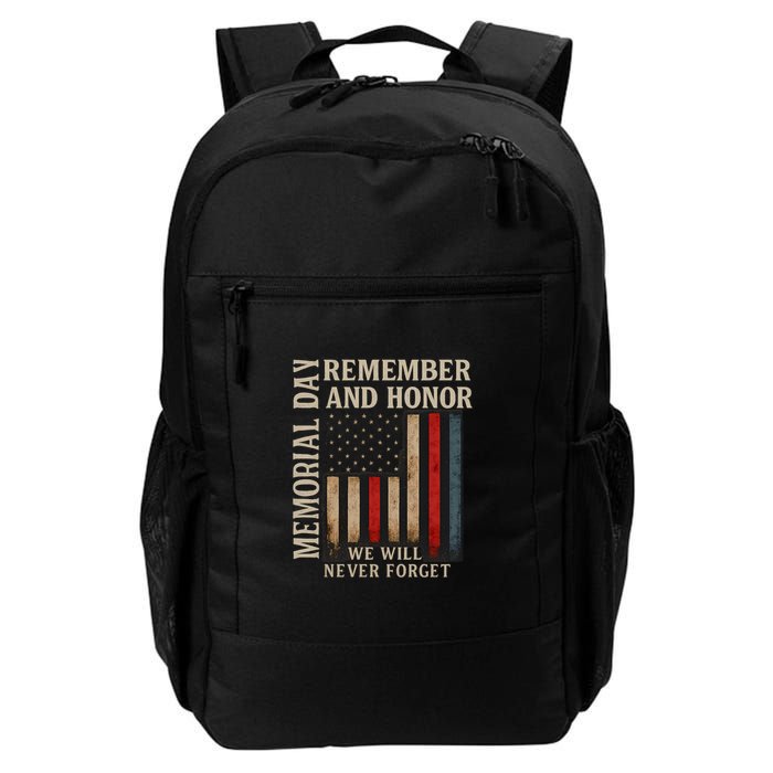 Memorial Day Remember and Honor Backpack