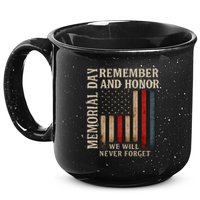 Memorial Day Remember and Honor 15oz Campfire Ceramic Mug
