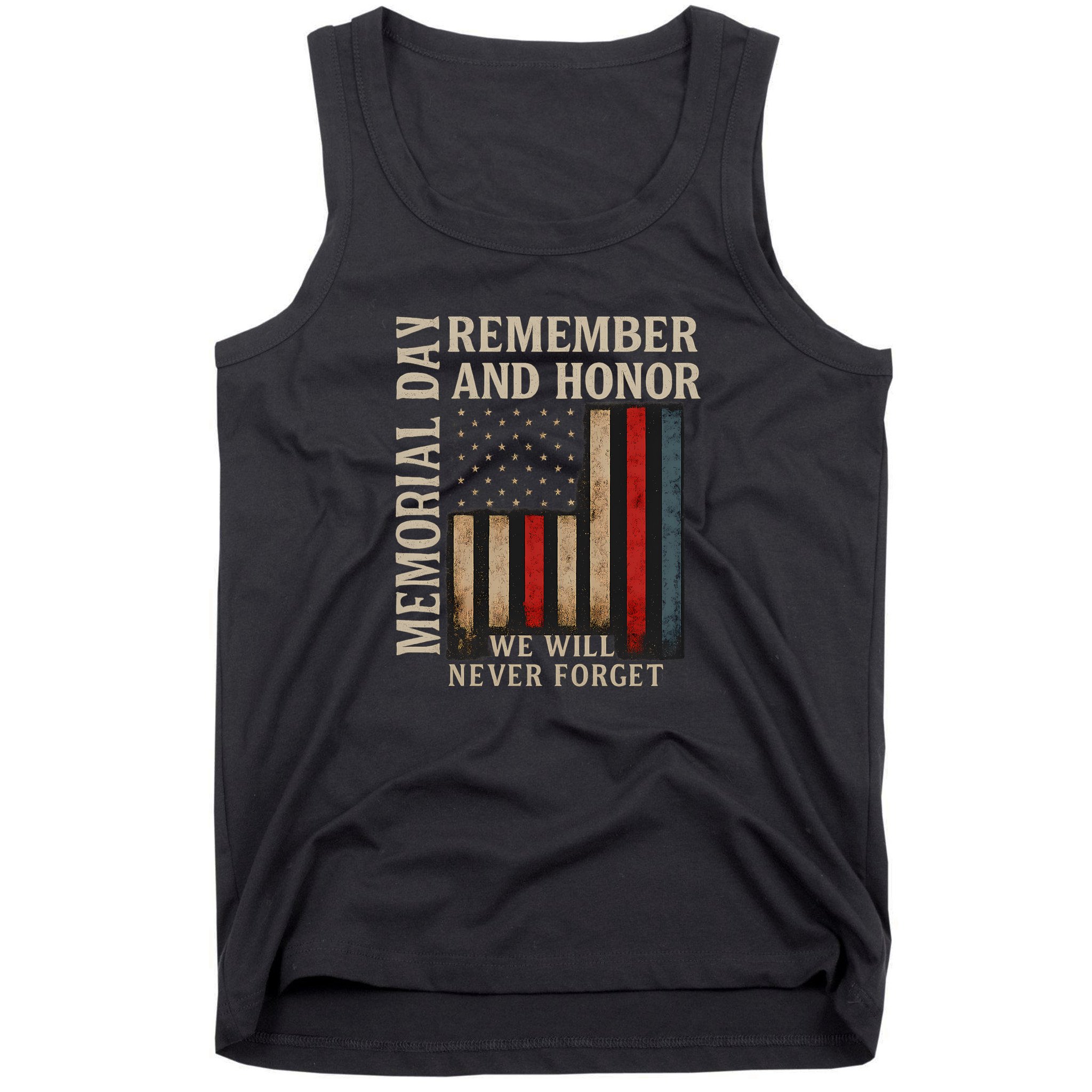 Memorial Day Remember and Honor Tank Top