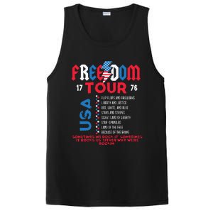 Memorial Day Retro Patriotic American PosiCharge Competitor Tank