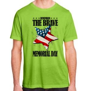 Memorial Day Remember The Brave Adult ChromaSoft Performance T-Shirt