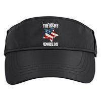 Memorial Day Remember The Brave Adult Drive Performance Visor
