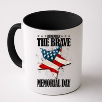 Memorial Day Remember The Brave Mug
