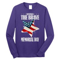 Memorial Day Remember The Brave Long Sleeve Shirt