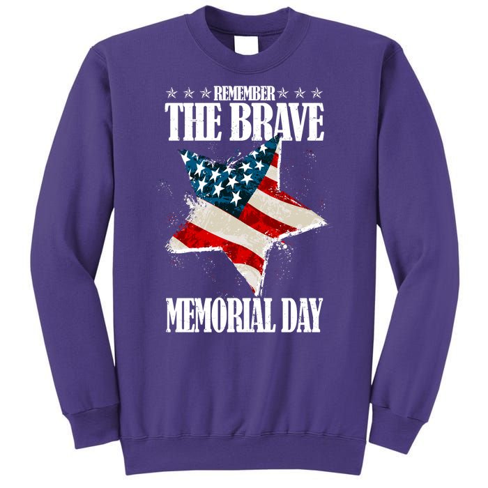 Memorial Day Remember The Brave Sweatshirt