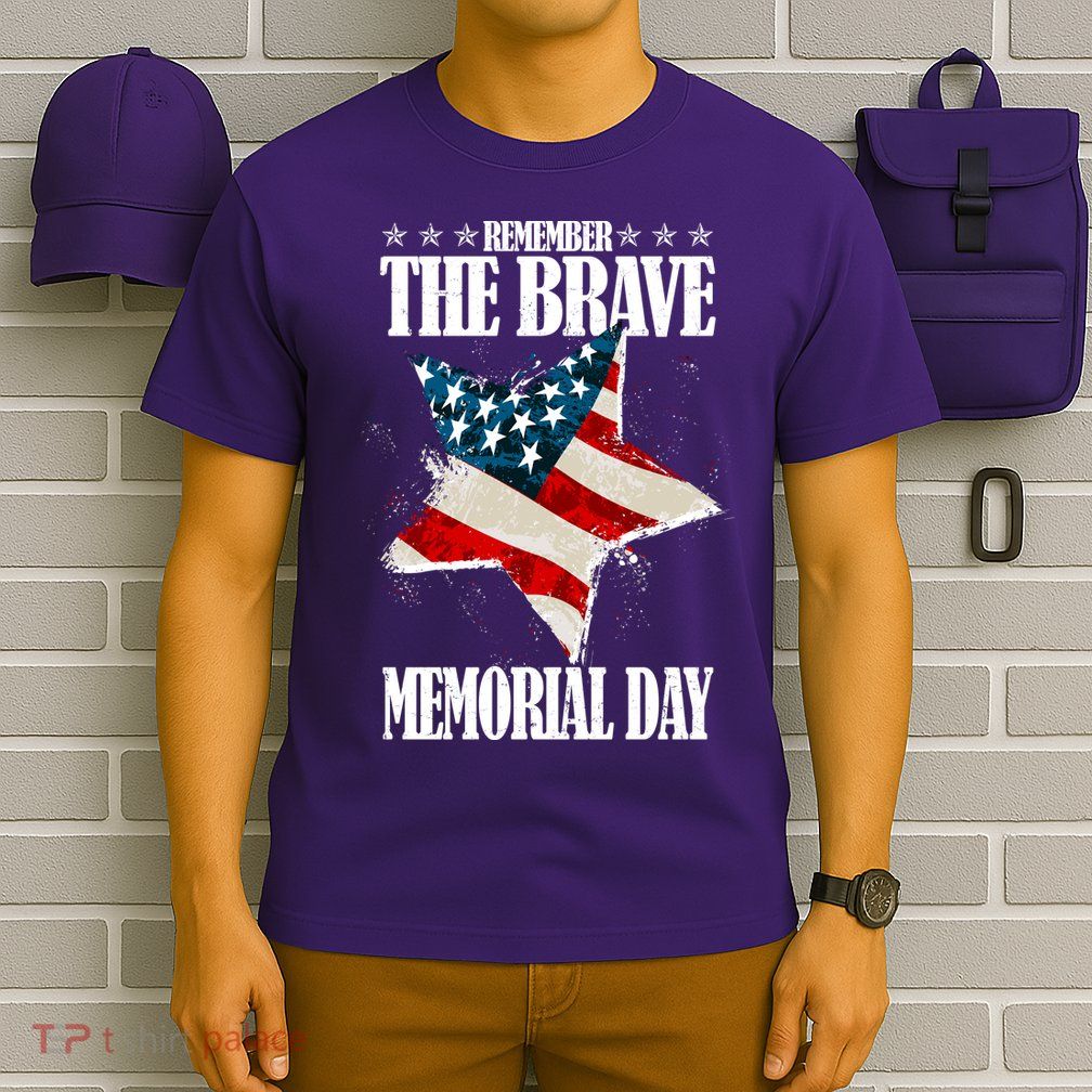 Memorial Day Remember The Brave T-Shirt