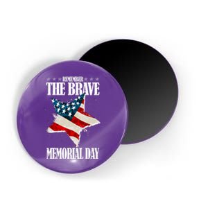 Memorial Day Remember The Brave Magnet