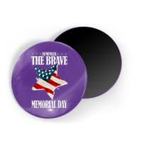 Memorial Day Remember The Brave Magnet