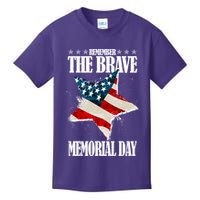 Memorial Day Remember The Brave Kids T-Shirt