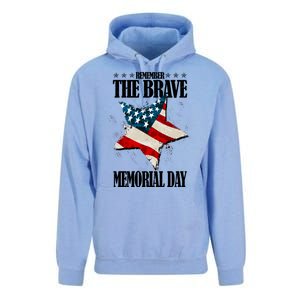 Memorial Day Remember The Brave Unisex Surf Hoodie